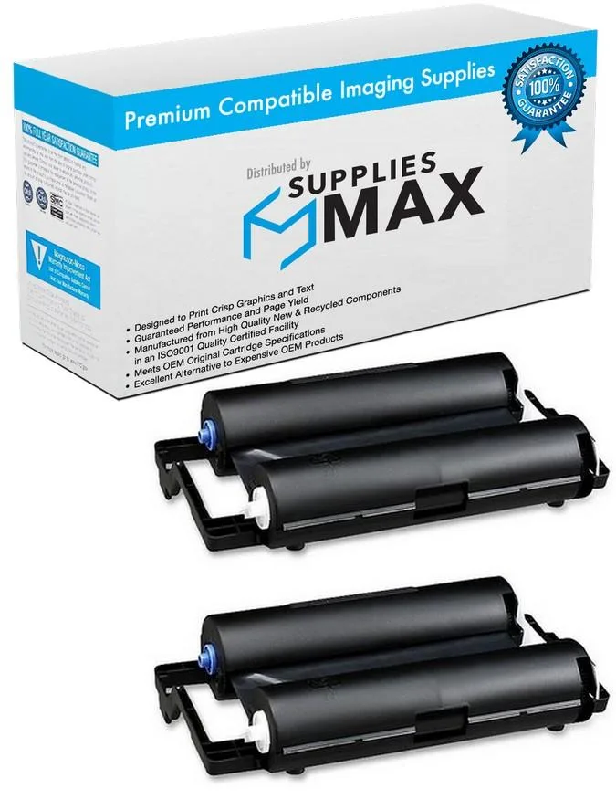 SuppliesMax SuppliesMax PC-201_2PK Black Toner Cartridge 2-Pack 450 Pages — product photo