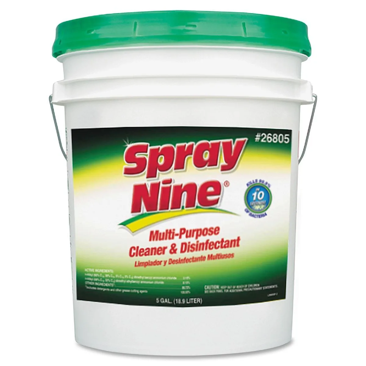 Spray Nine Spray Nine 26805 Heavy Duty Cleaner Degreaser Disinfectant 5.00 gal cleaning — product photo