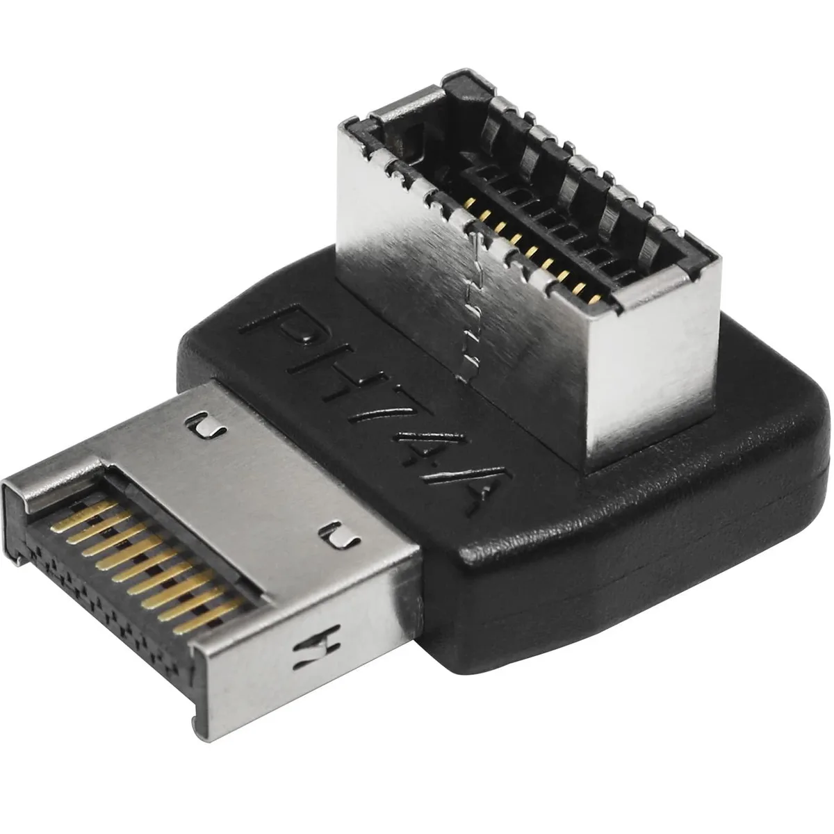 BUCIER BUCIER Right Angle USB Type E Adapter 90 Degree USB 3.2 20Gbps (PH74A) — product photo