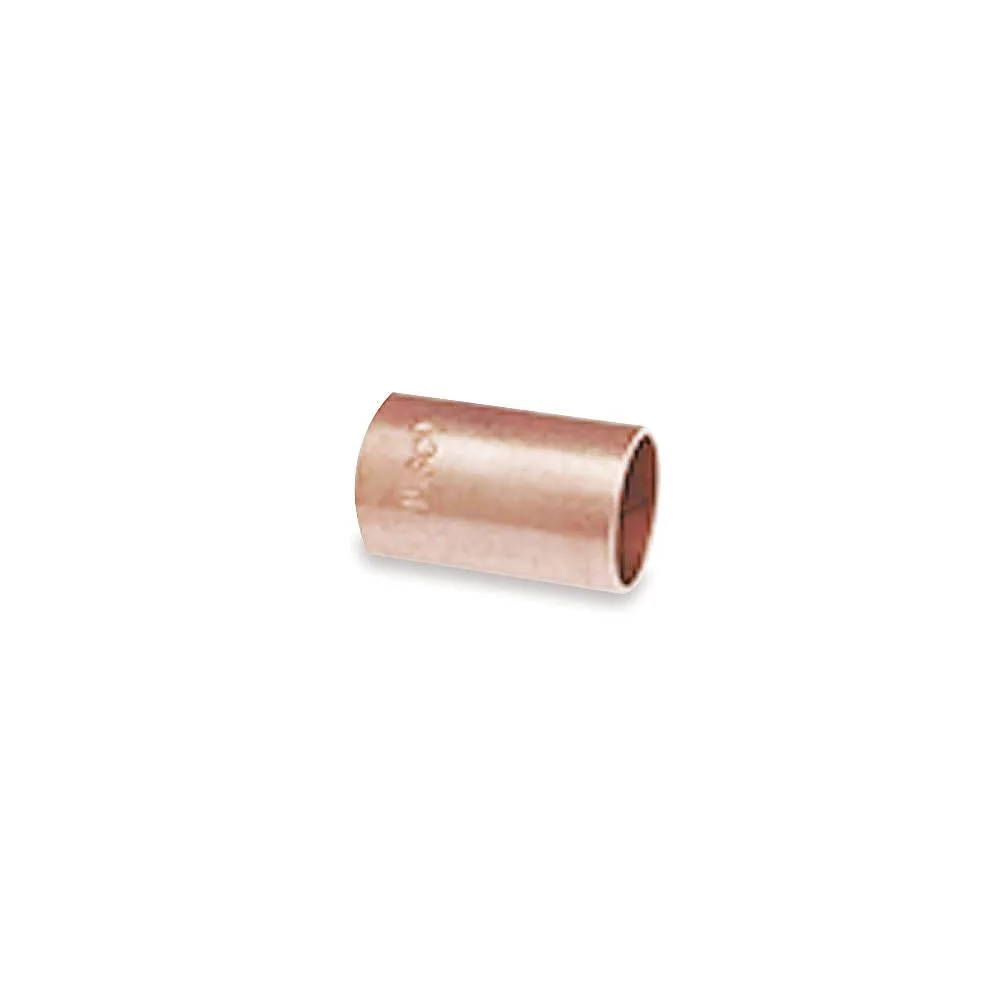 Copper coupling fitting, 2-1/2 inch nominal size, smooth metallic finish