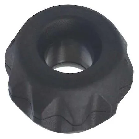 Black rubber bumper for Speedaire vacuum pump model PN31CCP23G