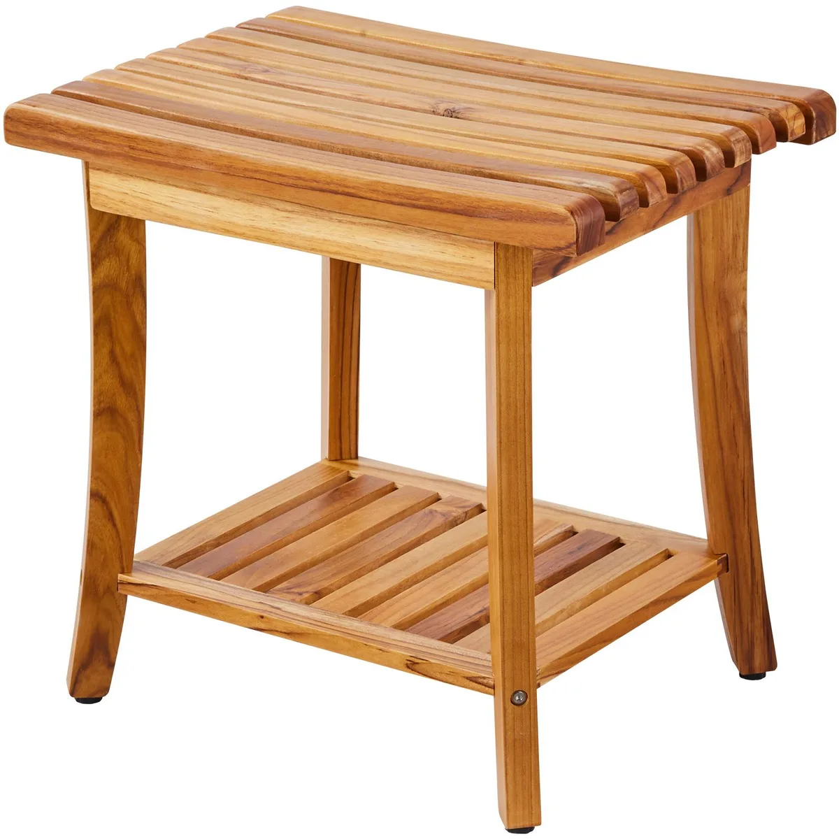 VEVOR VEVOR Teak Shower Bench 20 x 14.3 x 17.9 in 400 lbs Specialty Appliance — product photo