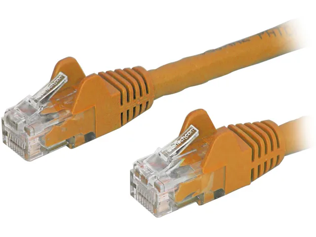 STARTECH STARTECH N6PATCH6OR 6 ft Cat6 network ethernet cable orange — product photo