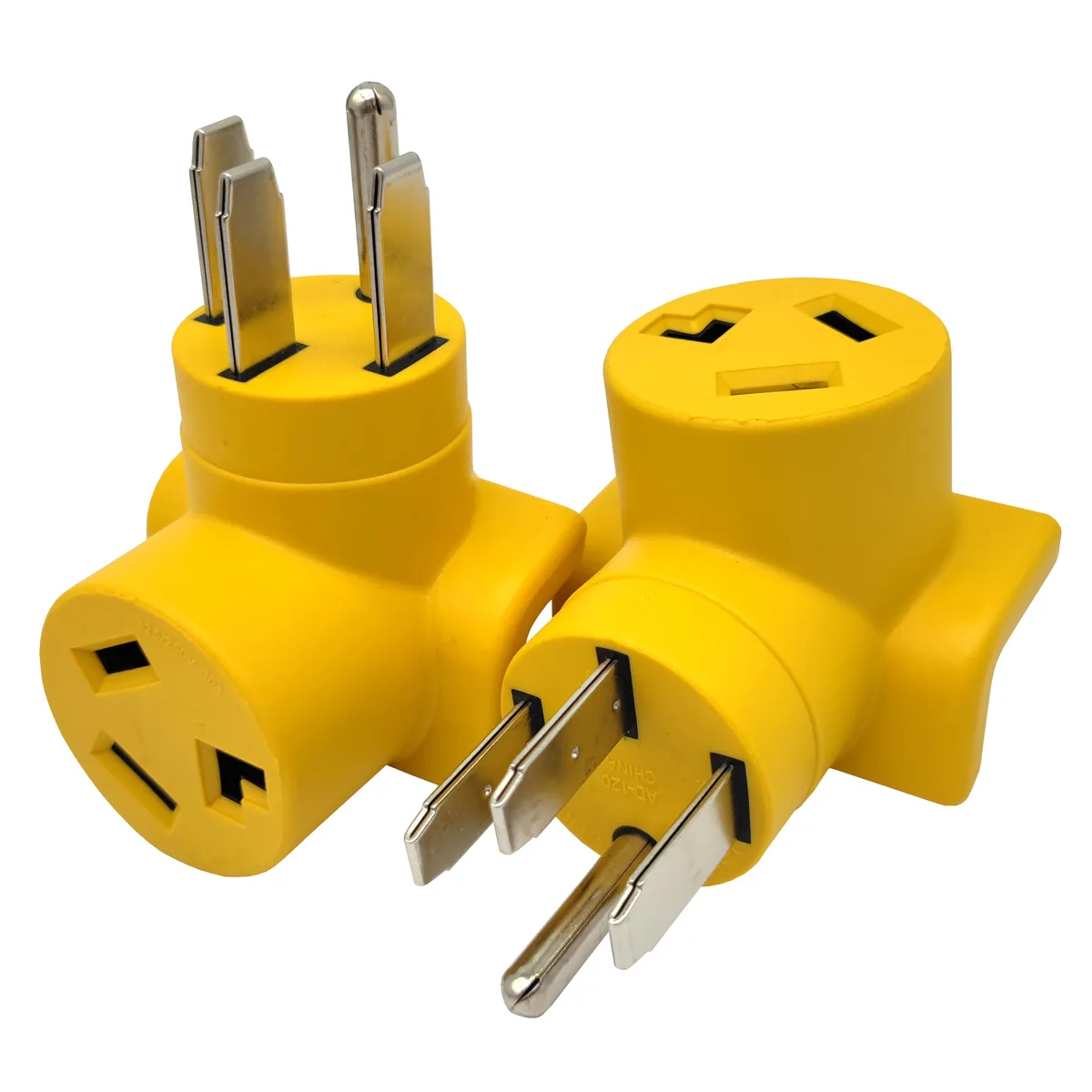 Parkworld Parkworld 62855 NEMA 14-50P to 10-30R straight blade plug — product photo