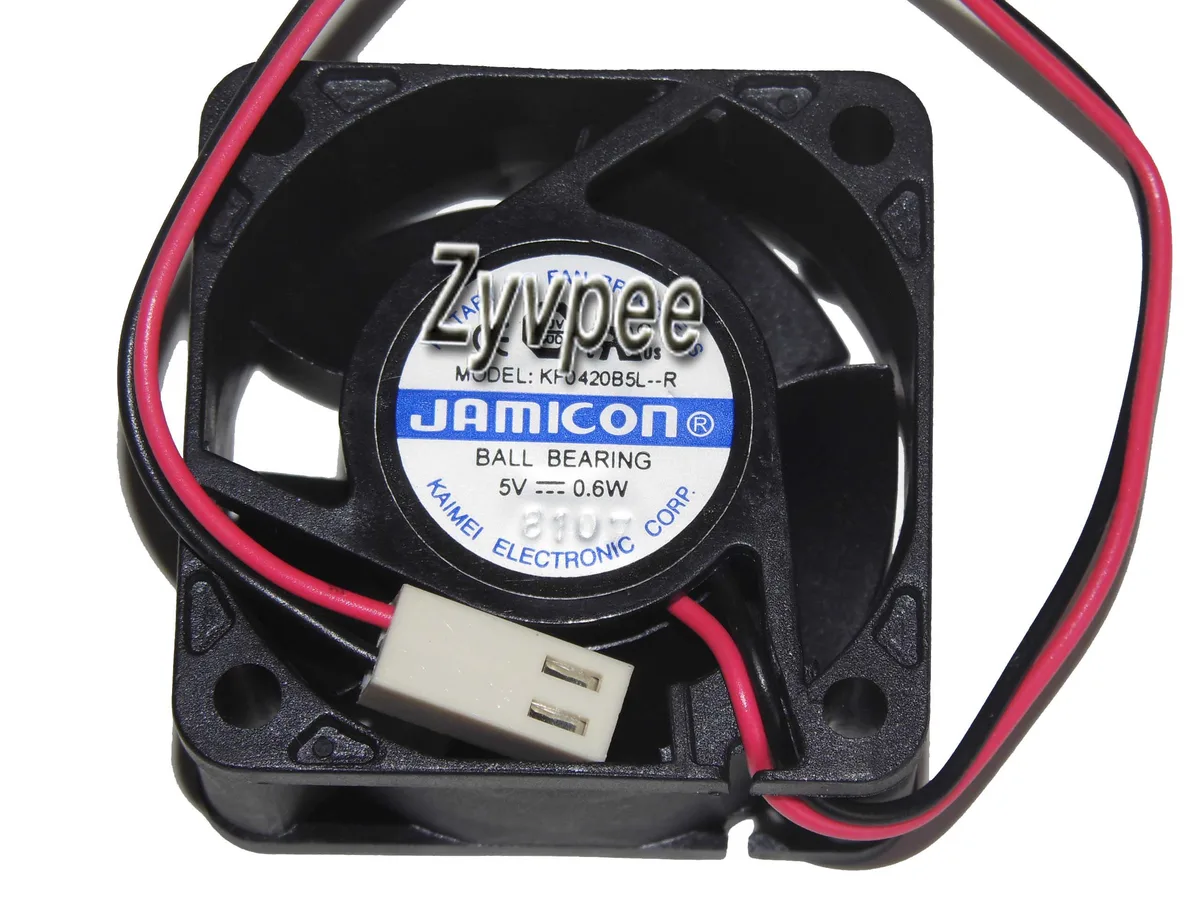 SunnyStar Co., Ltd SunnyStar Co., Ltd KF0420B5L--R 40*20mm 5V .6W 2Pin case fan — product photo