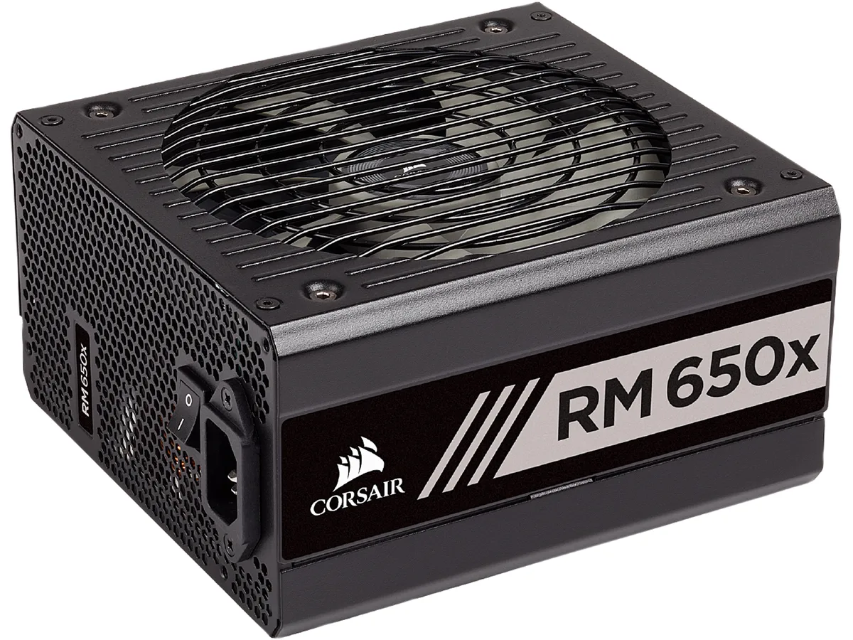 Corsair Corsair RM650x 2018 CP-9020178-NA 650 W power supply — product photo
