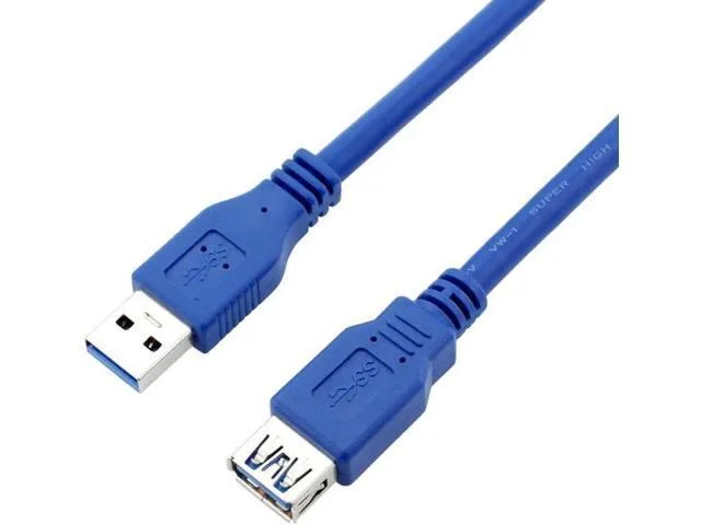 Manw Manw USB 3.0 A-Male to A-Female Extension Cable Blue 0.3m — product photo