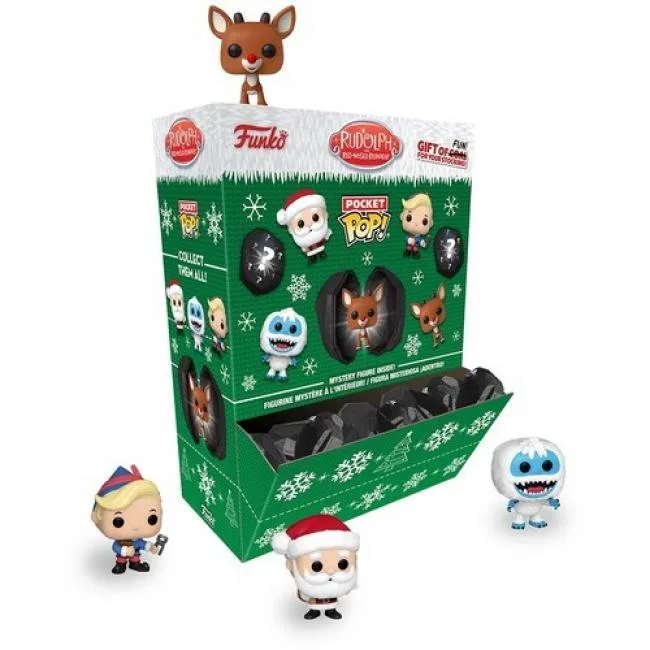 Funko Funko 79942 Pocket POP! Coal Rudolph action figure — product photo