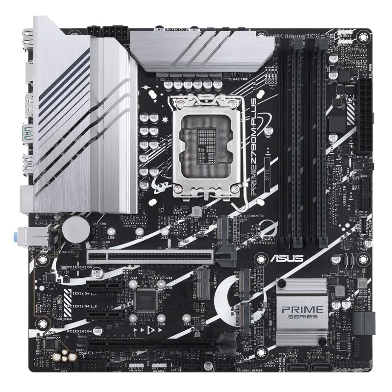 ASUS ASUS PRIME Z790M-PLUS Intel Z790 motherboard 192GB DDR5 Micro ATX LGA 1700 — product photo