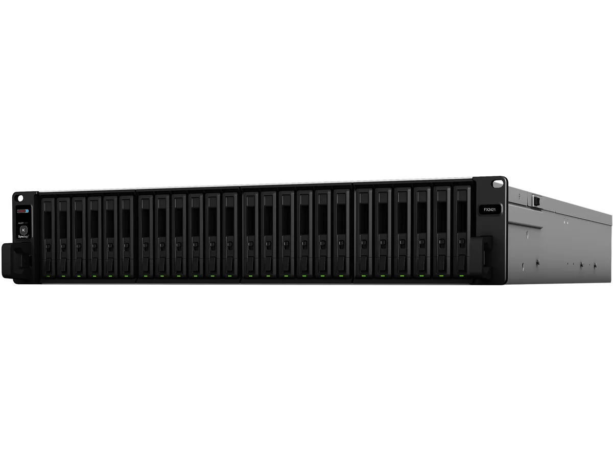 Synology Inc. Synology FX2421 24-bay 2.5" SAS/SATA rackmount NAS — product photo