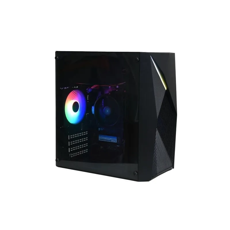 M MUIKEUHD M MUIKEUHD Gaming PC Ryzen 3 2200G 8GB DDR4 500GB NVMe 350W Black — product photo
