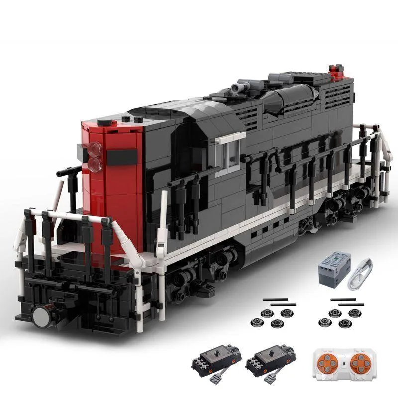ZITIANYOUBUILD ZITIANYOUBUILD MOC-81999 Canadian GP9 Train 1339 Parts Educational Toy — product photo