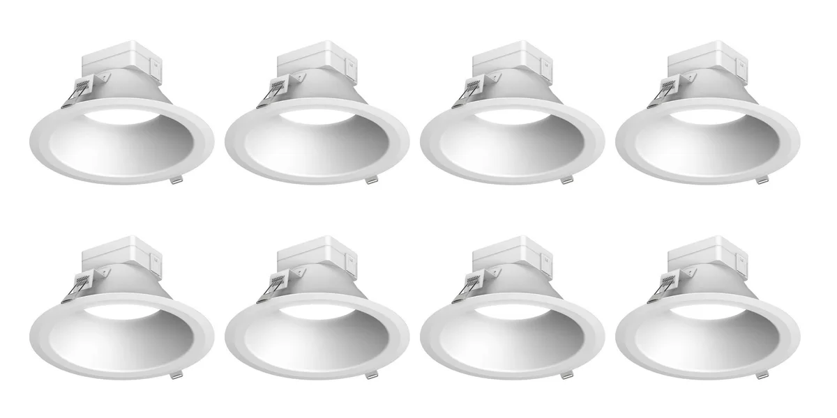 Hubbell Incorporated Hubbell Incorporated 8 inch 3000 lumen LED Downlight LBRST-8RD-M_30LWWCS9-WH — product photo