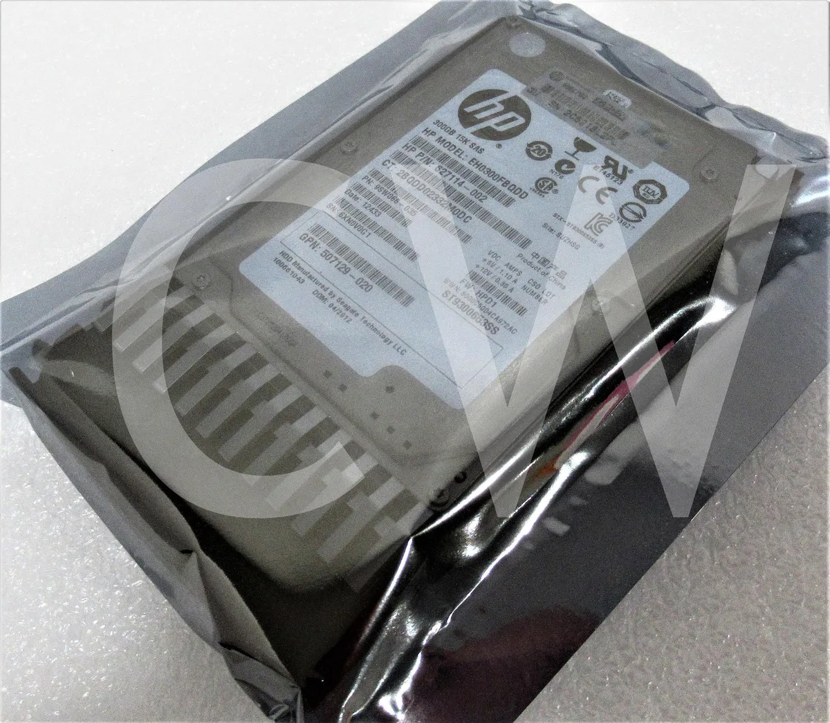 HP HP 300GB 15000RPM 2.5" SAS 6Gb/s Hard Drive EH0300FBQDD — product photo