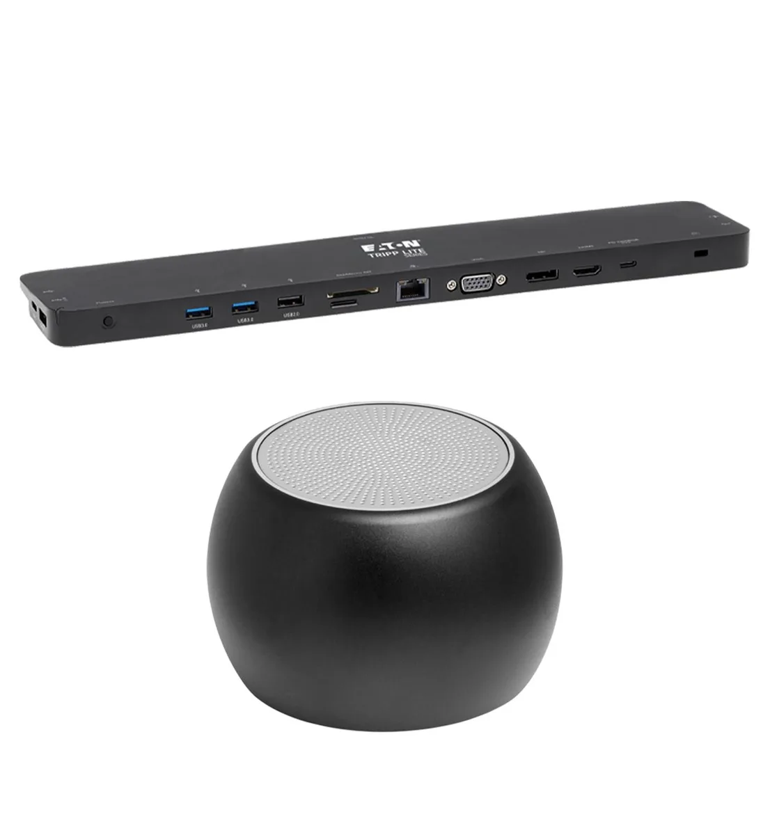 Tripp Lite Tripp Lite USB-C Docking Station 100W Triple Display Boost U Speaker Bundle — product photo