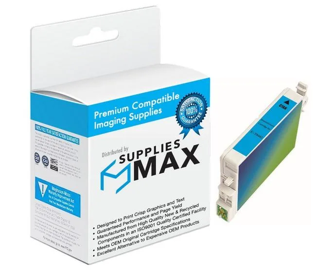 SuppliesMax SuppliesMax Cyan Inkjet Cartridge T044220 400 Pages — product photo