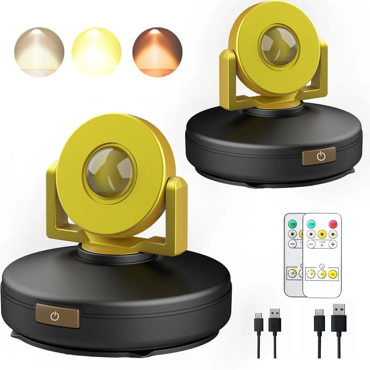 White rectangular LED picture light with clear prismatic lens and remote control
