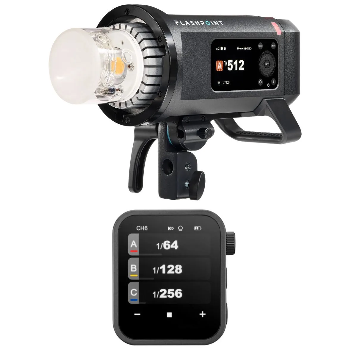 Flashpoint Brand Flashpoint XPLOR 600PRO II 600Ws studio flash with R2 Nano Trigger for Olympus/Panasonic — product photo
