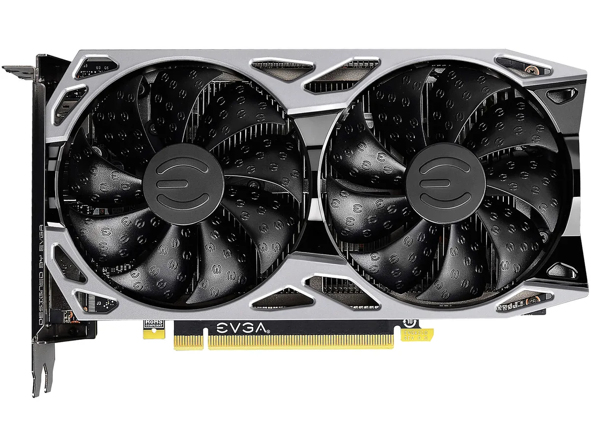 EVGA EVGA 06G-P4-1068-KR GeForce GTX 1660 SUPER 6GB GDDR6 graphics card — product photo