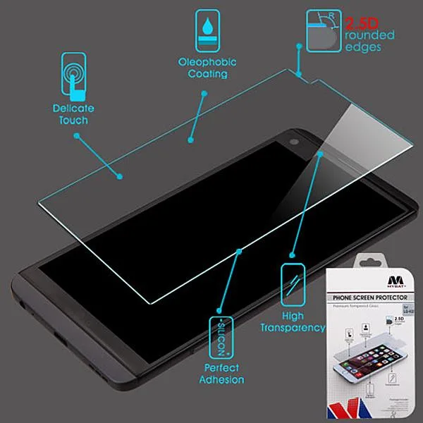 Mybat Mybat SNS-125-LGV20LCDSCPR81 Tempered Glass Screen Protector for LG V20 — product photo