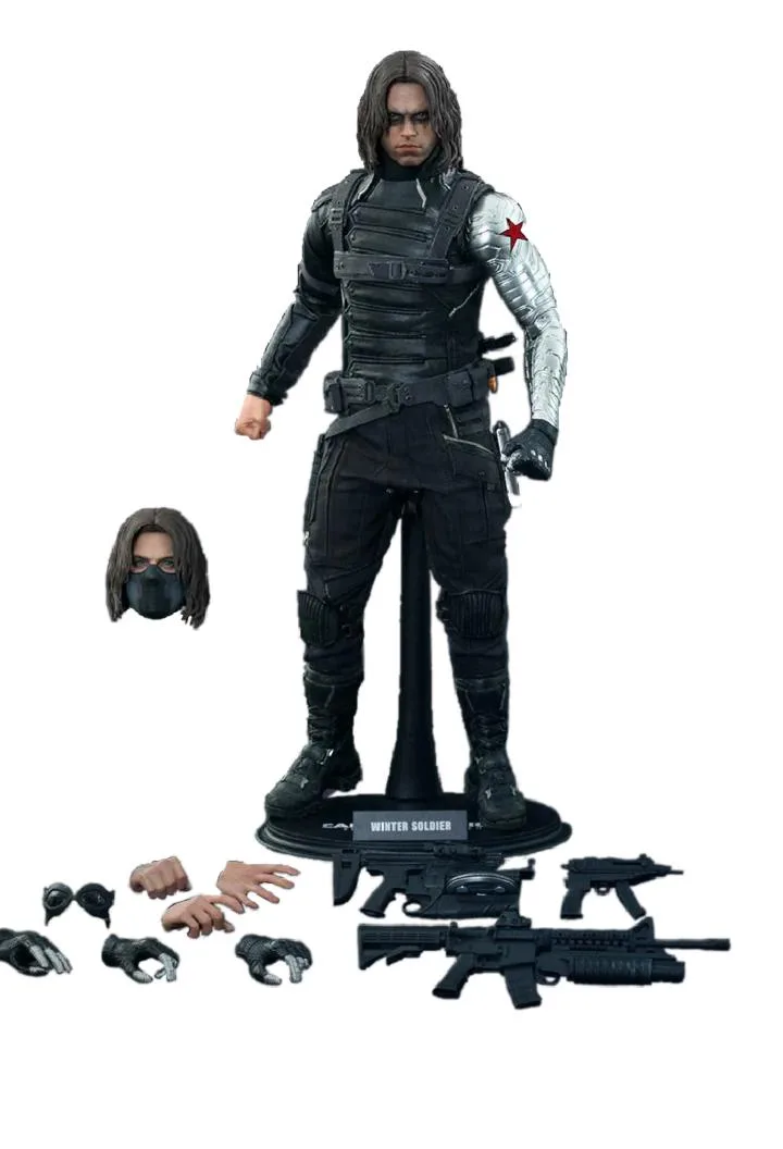 Hot Toys Hot Toys MMS241 Winter Soldier 1/6 Scale Action Figure — product photo