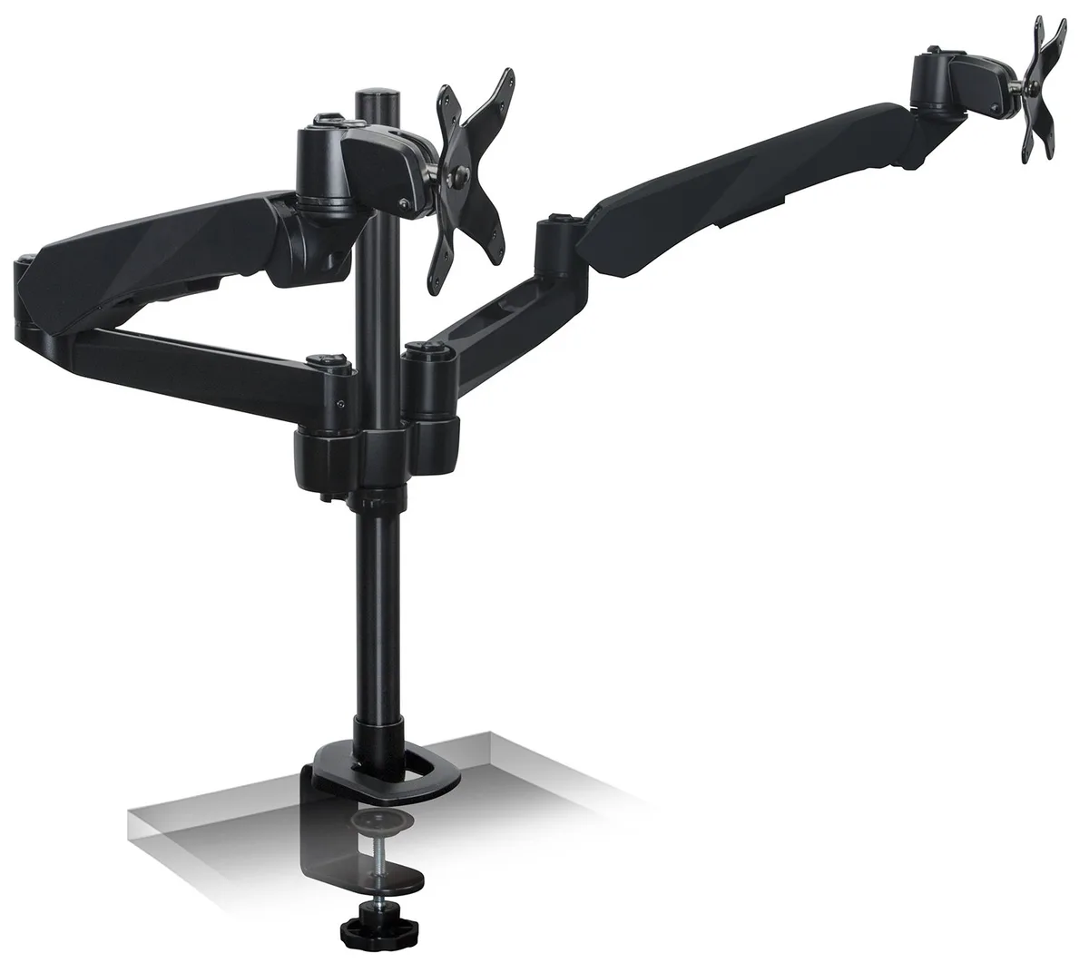 Mount-It Mount-It MI-45111B Dual Monitor Arm 13-24" TAA Black — product photo