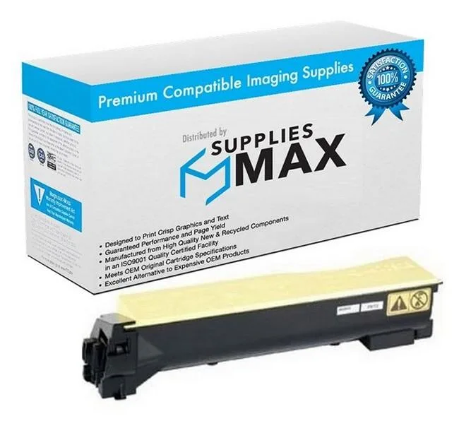 SuppliesMax SuppliesMax Compatible Toner Cartridge Yellow TK-552Y 6000 Pages — product photo