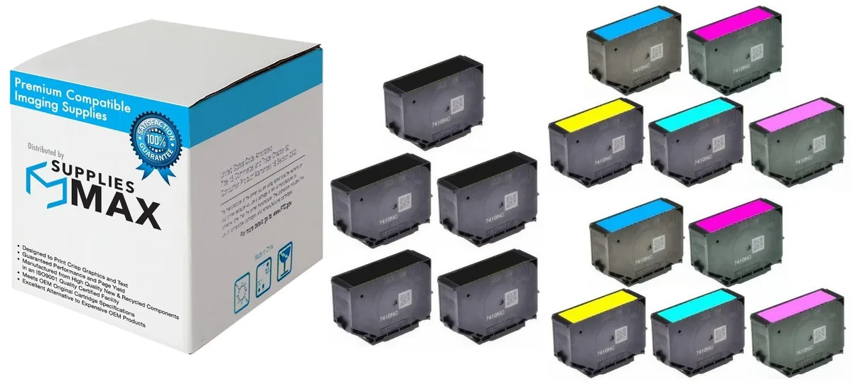 SuppliesMax SuppliesMax T312XL120-5B2CS High Yield Inkjet Combo Pack — product photo