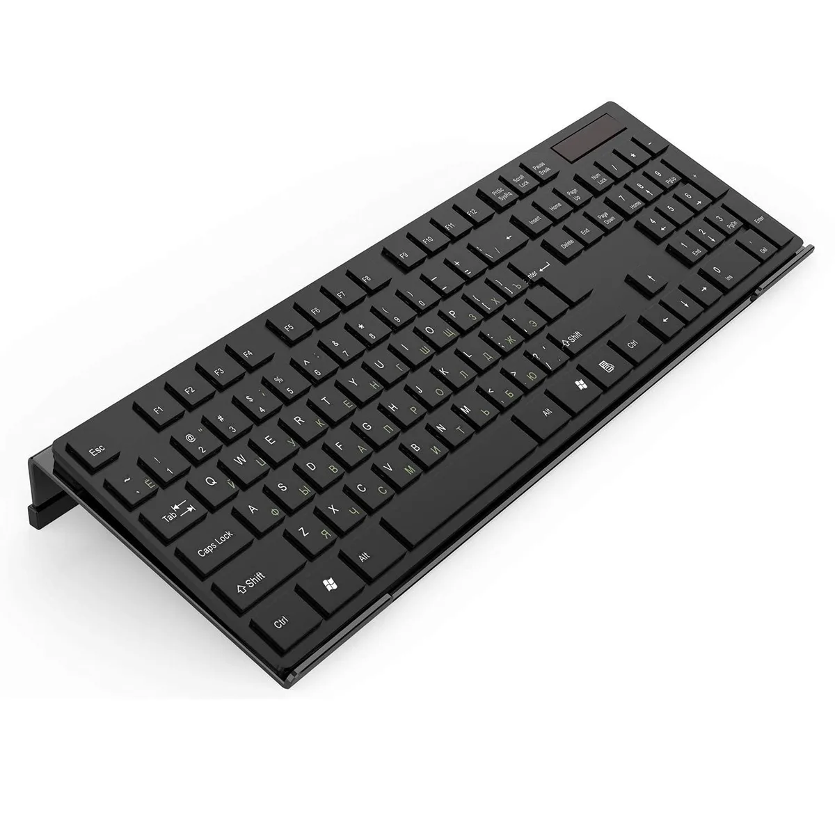 Keychron KS-Large Acrylic Keyboard Stand 17" x 5.5" Black — product photo
