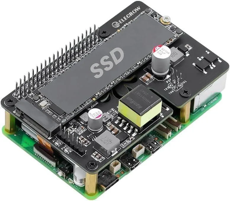 MCDODO MCDODO PoE+ NVMe Expansion Board Raspberry Pi 5 5V 4.5A 2230 2242 2260 2280 — product photo