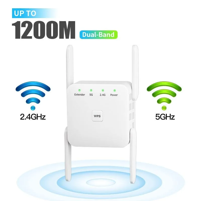 YINGHUA YINGHUA 5G & 2.4G 1200Mbps Wi-Fi extender — product photo