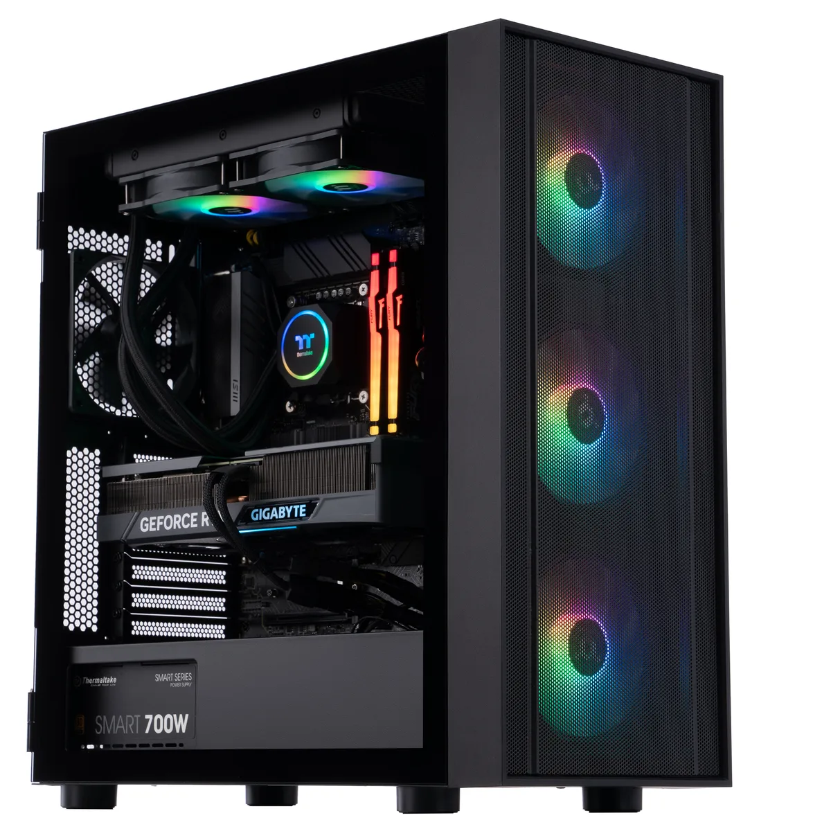 ABS ABS EA13700KF4070TI gaming PC i7-13700KF RTX 4070 Ti 32GB DDR5 1TB NVMe — product photo
