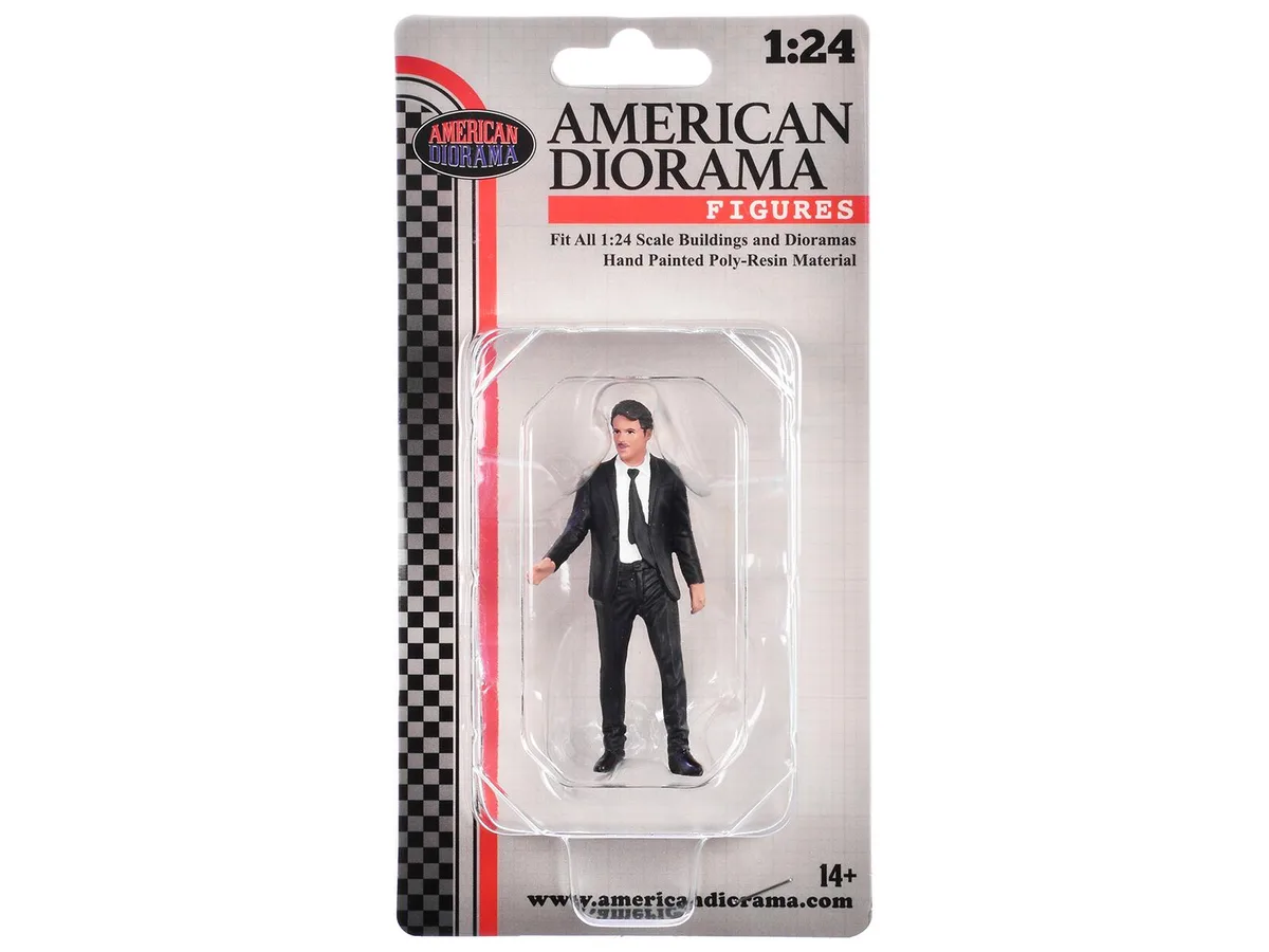 American Diorama American Diorama "Gentlemen's Club" Figurine III 1/24 Scale Hobby Collectible — product photo