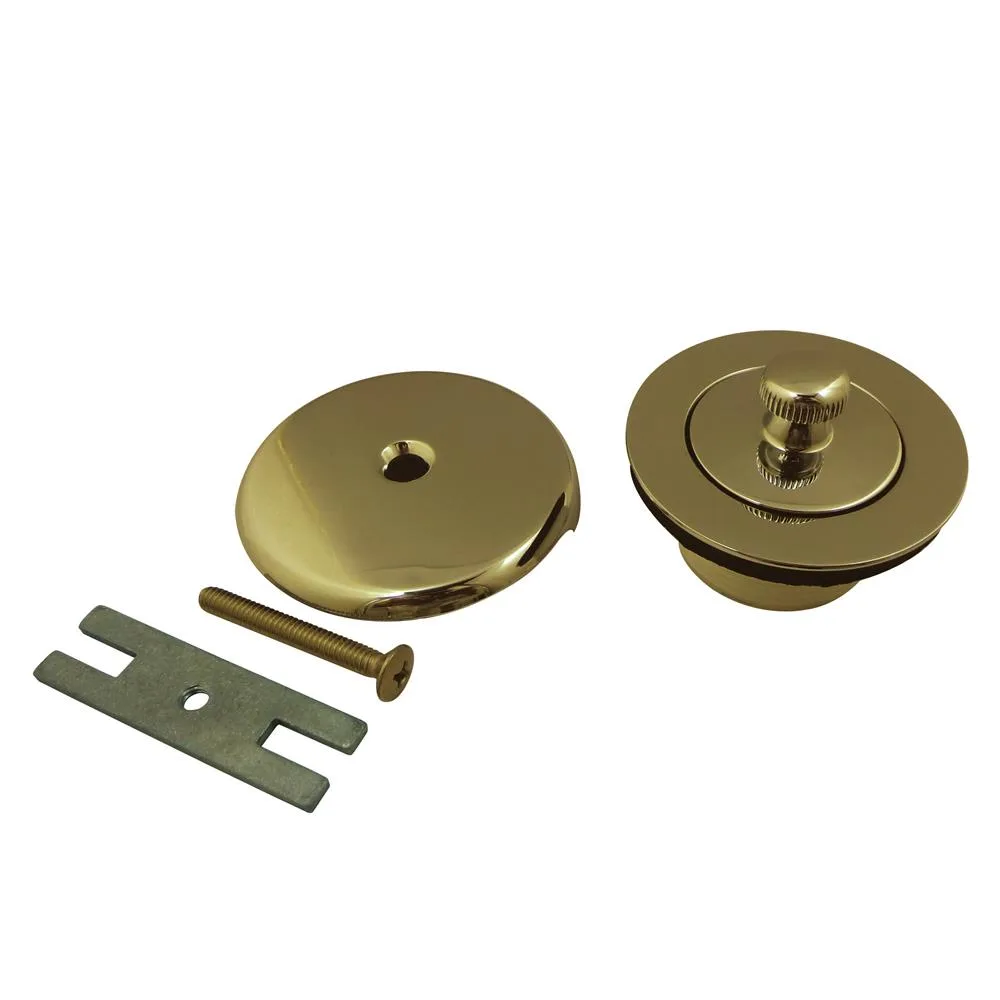 KINGSTON BRASS KINGSTON BRASS 5301 Lift and Turn Tub Drain Kit Polished Brass — product photo