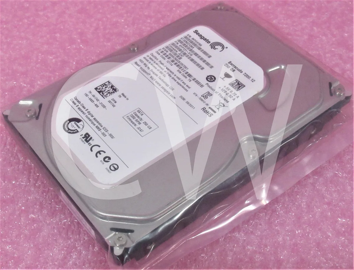 DELL DELL ST3250312AS 250GB 7200RPM 3.5" SATA internal hard drive — product photo