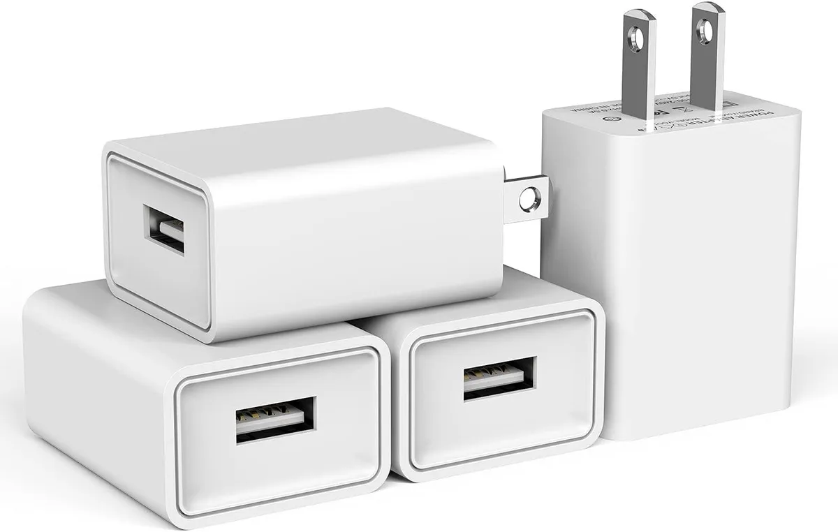 saiwan saiwan 4-Pack USB Wall Charger 5V 2.1A AC Adapter — product photo