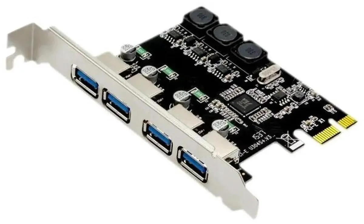 SMUGDESK SMUGDESK 4-Port PCIe USB 3.0 Expansion Card — product photo