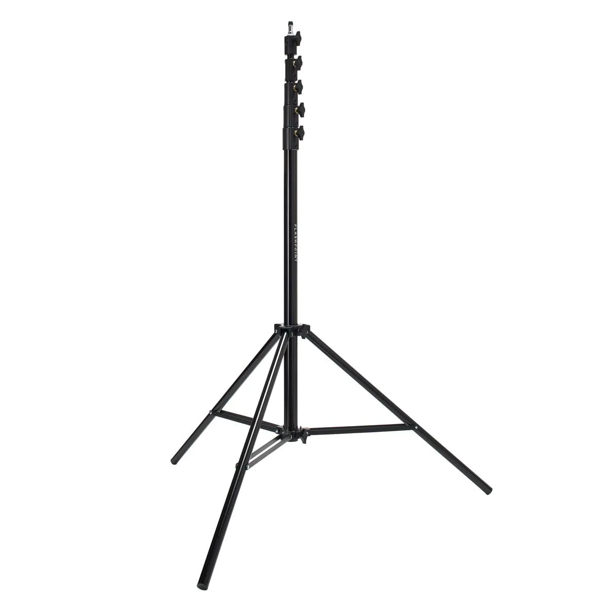 Flashpoint Brand Flashpoint Pro Heavy-Duty Air-Cushioned Light Stand Black 15.7 ft — product photo