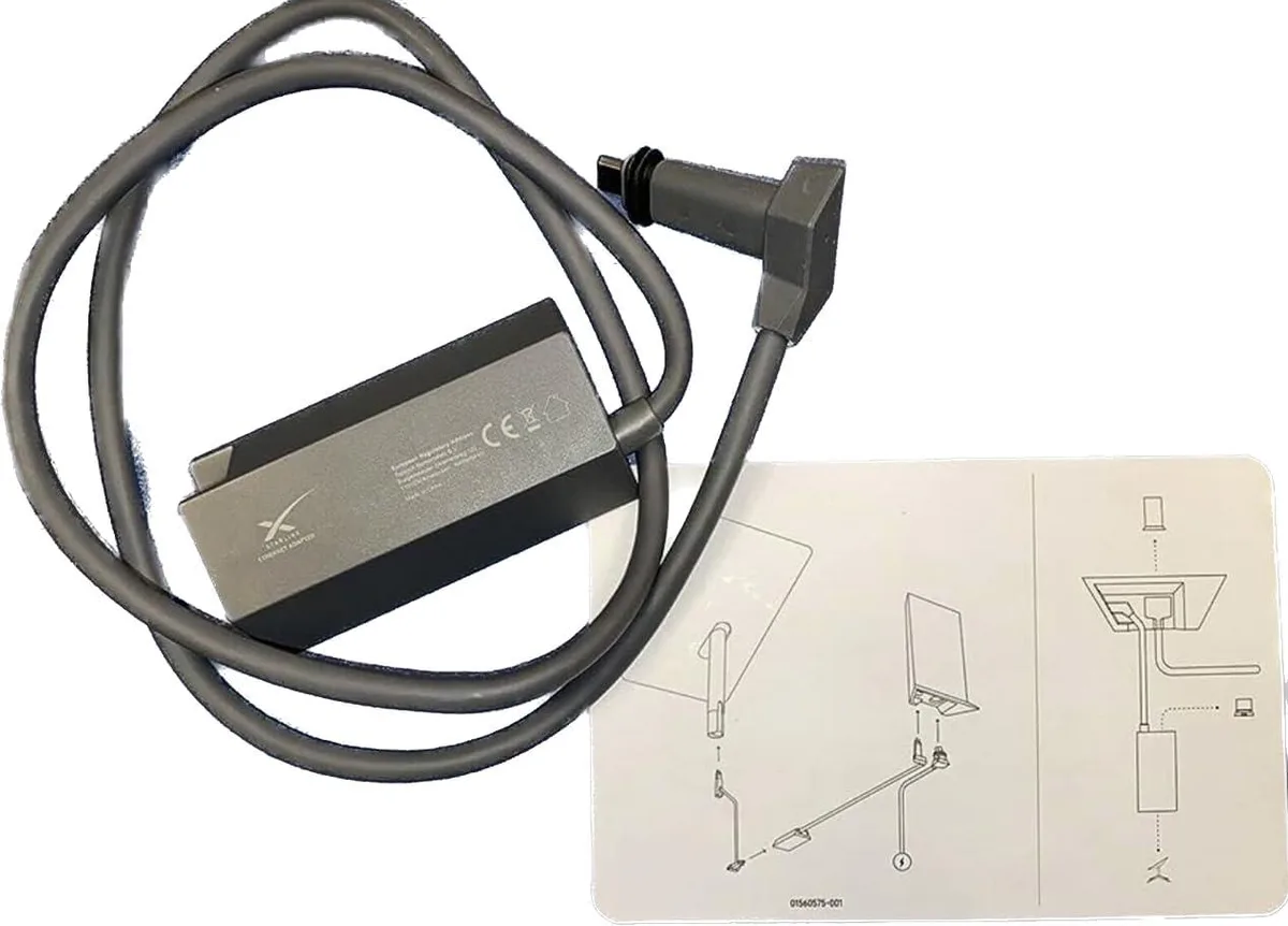 GCROWN GCROWN Starlink Ethernet Adapter black 01560575-001 — product photo