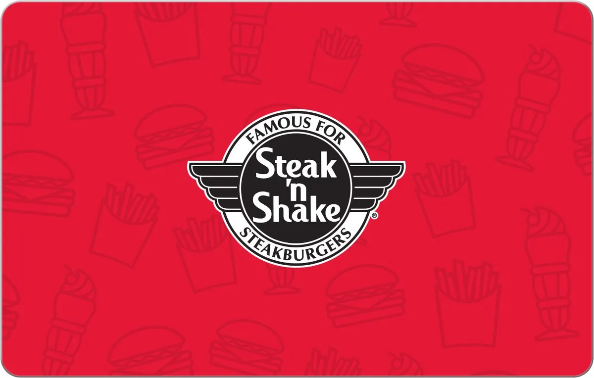 Steak'n Shake Steak'n Shake STK-2500 $25 Restaurant Gift Card — product photo