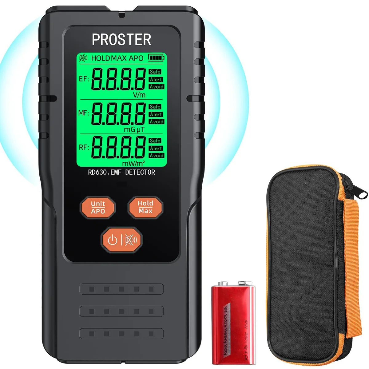 KEHIPI KEHIPI 3in1 EMF Detector Wireless Surveillance — product photo