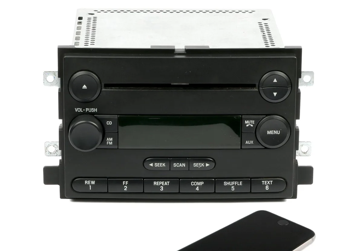 1 Factory Radio 1 Factory Radio 6F9T-18C869-BB AM FM CD Receiver with Bluetooth — product photo