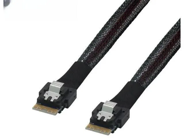 Fervit Fervit Slimline SAS SFF8654 4i 38Pin to SFF8654 4i 50cm cable — product photo