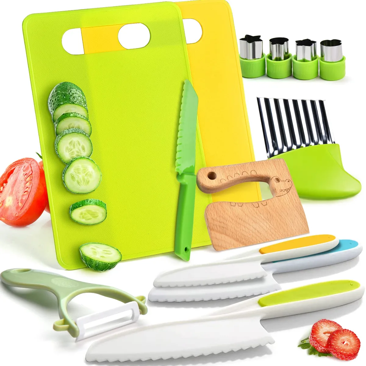 YEEAMMK 13 Piece Montessori Kitchen Set — product photo