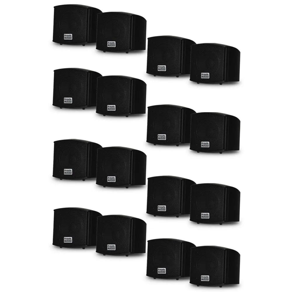 Acoustic Audio Acoustic Audio AA321B 16 on-wall speakers 3200 W black — product photo