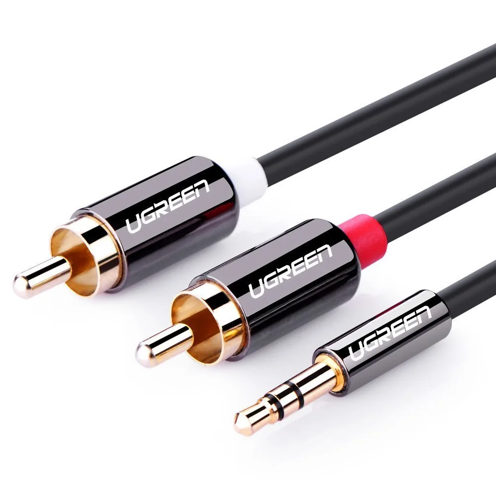TeKit TeKit 3.5mm to 2RCA Stereo Y Splitter Cable 3.3 ft 10749 — product photo