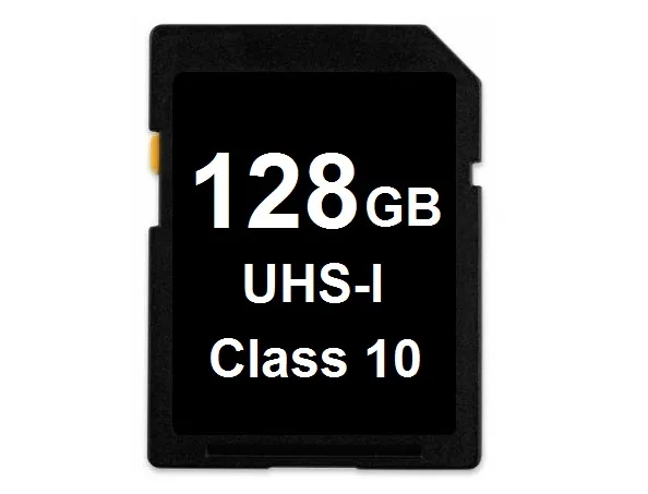 TOPRAM TOPRAM OEM128GSDC10-Blank 128GB SDXC UHS-I Class 10 memory card — product photo