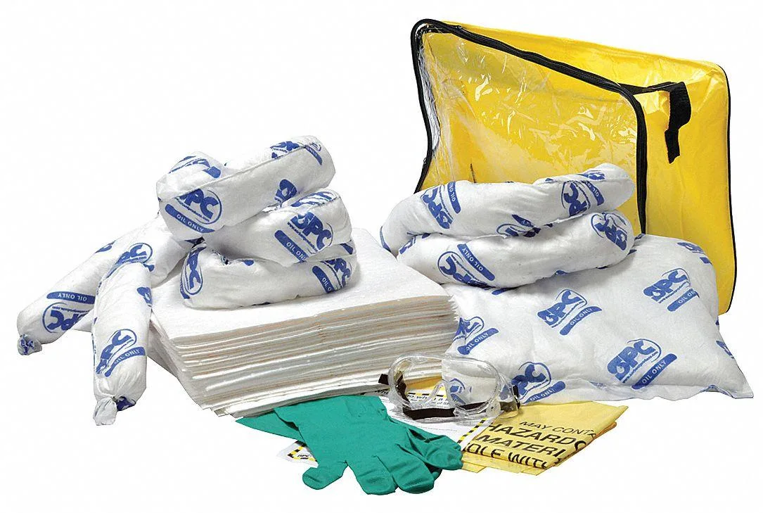 Brady Spc Absorbents Brady Spc Absorbents SKO-CFB Spill Kit Oil-Based Clear/Yellow — product photo