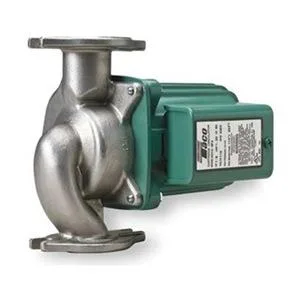 Taco 2400-40S flanged circulating pump, metal body, flange connections visible