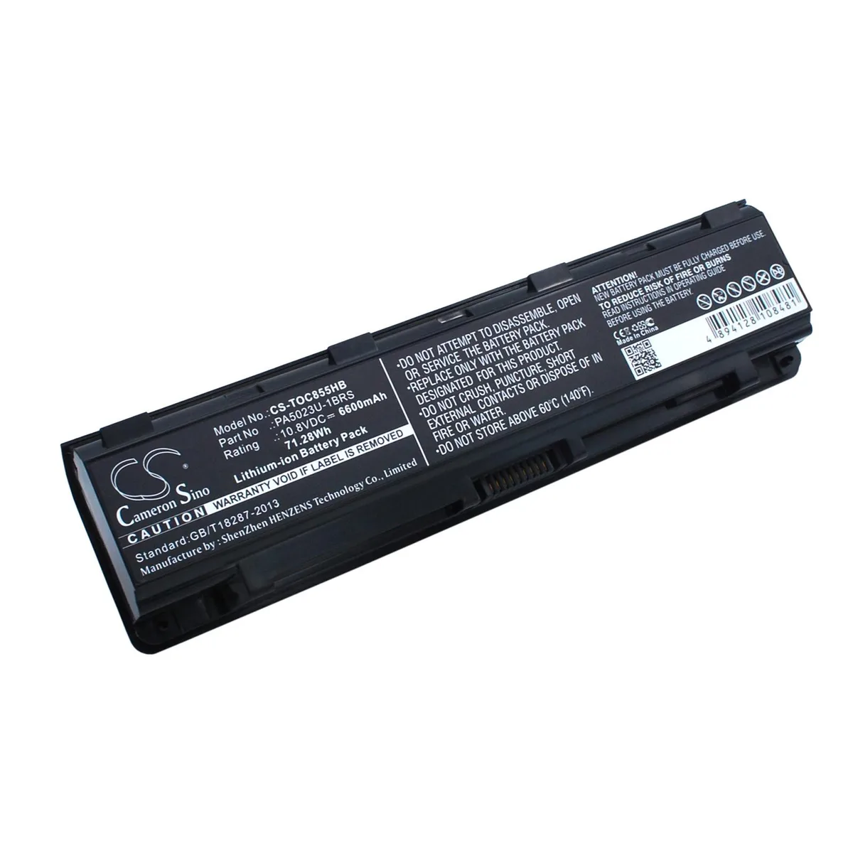 Cameron &amp; Co Cameron &amp; Co DS-CS-TOC855HB laptop battery 6.6 Ah black — product photo